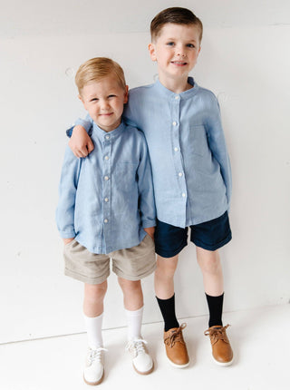 Oliver Linen Long Sleeve