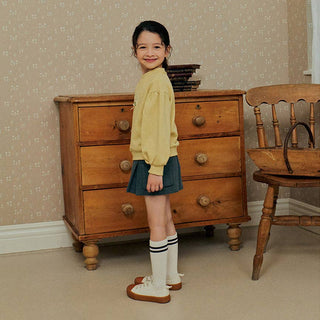Karina Puff Sleeve Flower Sweatshirt