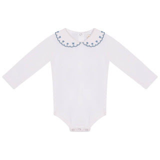 Gloria Embroidered Baby Girl Bodysuit