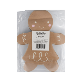 Gingerbread Girl 5x6 Napkin