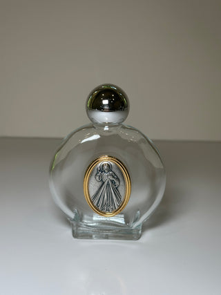 Divine Mercy Holy Water Bottle - SMALL 3.25"