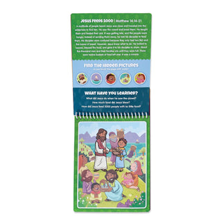 New Testament #2 Aqua Brush Activity Book, Reusable Travel Activity