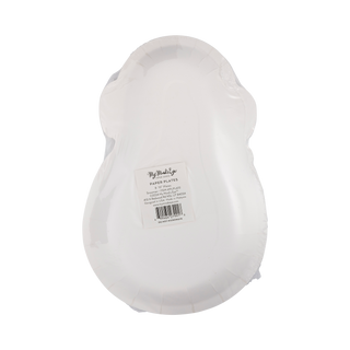 Snowman Shaped Plate
