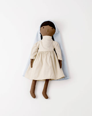 Mary Doll – Catholic Plush Toy with Marian Veil and Tote