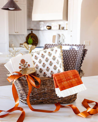 Give Thanks Dark Floral 10" Paper Plate