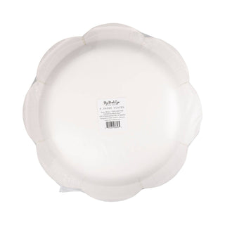11" Green Wicker Plate