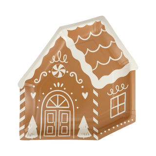 Gingerbread House 9" Plate