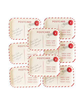 Believe Postcard Shaped Plate