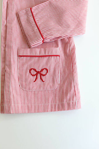 Joyeux Noël Pajama Set wtih Bow