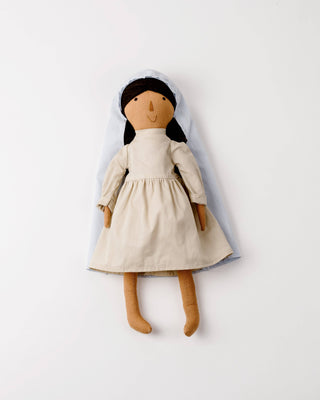 Mary Doll – Catholic Plush Toy with Marian Veil and Tote