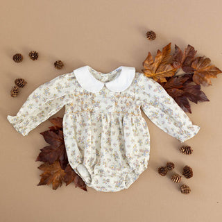 The Twin Hand-Smocked One-Piece